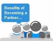 Benefits of Becoming a Partner...